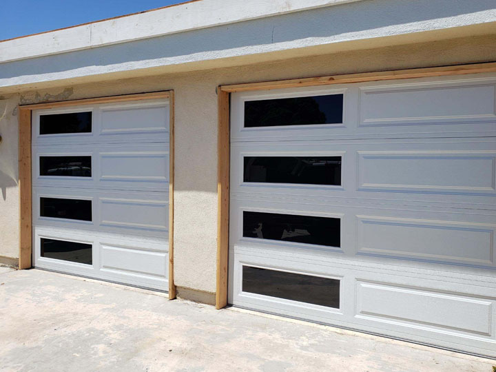 Custom garage door